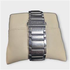 Men's Citizen AU1060-51E Eco-Drive Stainless Steel Black Dial Watch